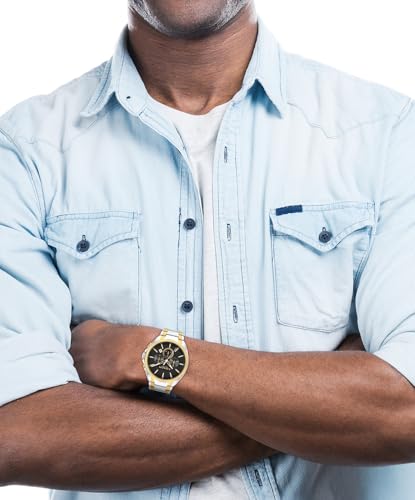 Image of Coach Jackson Men's Chronograph Watch - Date Window and Subdials for Hours, Minutes, Seconds - Water Resistant 3 ATM /30 Meters - Gift for Him - Premium Fashion Timepiece for Everyday Wear - 45mm
