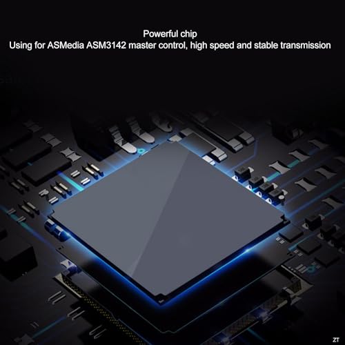 Carte d'extension USB 3.2 PCI Express Gen2 double Type C 10Gbps pour PC de bureau