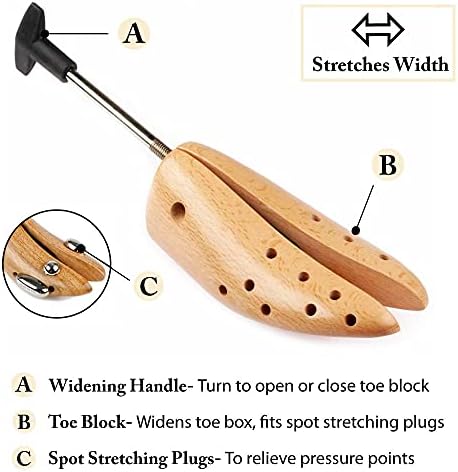 shoe stretcher with bunion knobs