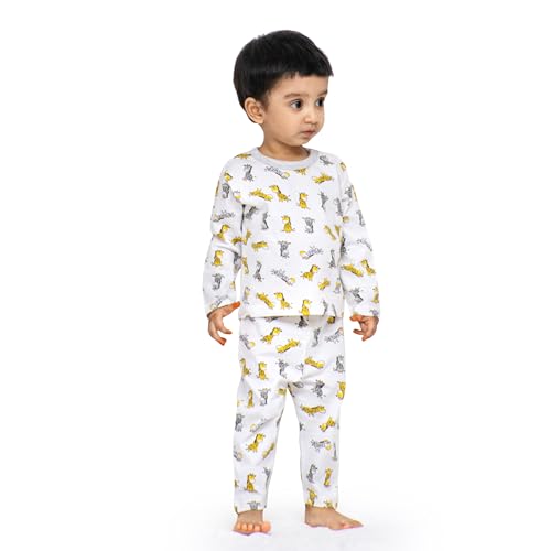 Image of Real Basics Cotton Clothing Sets for Boys & Girls - Unisex Clothing Sets Full Sleeve T-Shirt & Pant