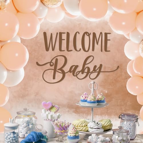 Decoración Baby Shower Vinilo Bienvenida Bebé miniatura 6