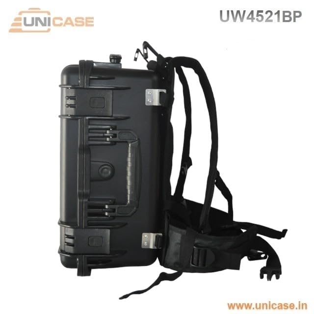 Image of UNICASE Heavy Duty Waterproof Protective Hard Shell Plastic Pelican case for Drones, Cameras & Accessories and Electronic Equipment�s Carry Case Empty (UW4521-BP)