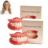 Tuvilo Zahnersatz, Tuvilo Premium-Zahnersatz, 2026 Neue Künstliche Zähne, Weiches Unterfütterungsset, Snap-On-Veneers-Zähne, Weiches Und Sicheres Formbares Künstliches Gebiss (2 Stück)
