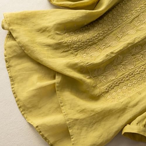 Ropa Mujer En Camisetas Manga Corta Hippies Blusas De Lujo Negro Verano 2026 Cuello Pico Amplia Camiseta Azul Bonitas Moda Hilo Larga Algodon Chaleco Punto Casual Ancha Y Camisas