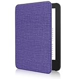 MoKo Funda Compatible con 6" Nuevo Kindle(11ª Generación 2024/2022),Púrpura Profundo