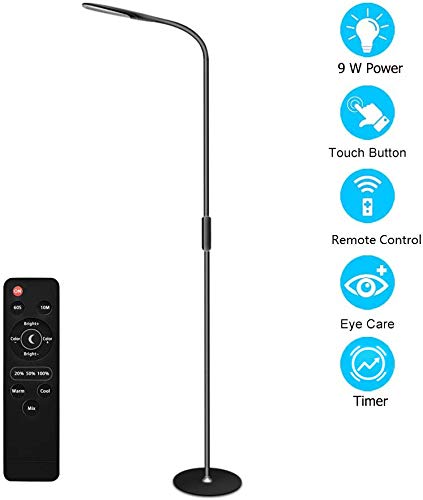 Preisvergleich Produktbild HEIZIN Stehlampe (Schwarz)