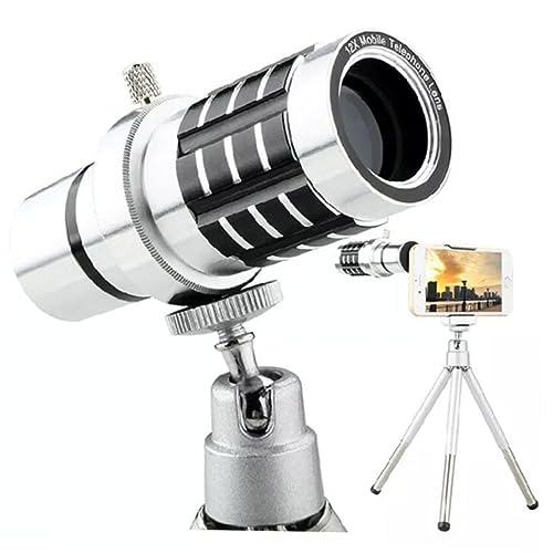 Objectif haute définition pour téléphone portable zoom 12x