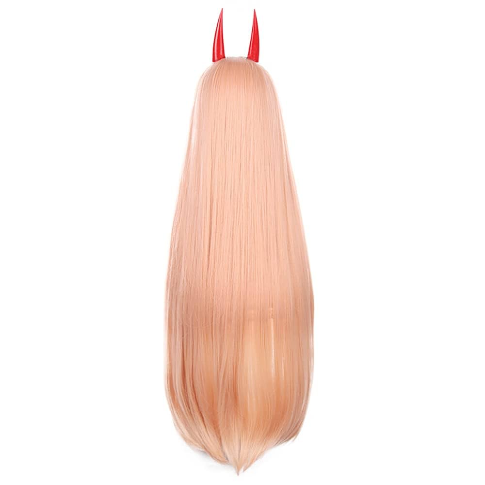 Amazon.com: ZGNGLIZ Anime Cosplay Wig for Chainsaw Man Power