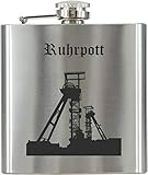 Taschenflasche Ruhrpott Logo graviert