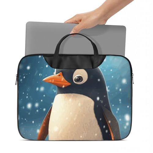 Bolsa de hombro para laptop impermeable 17 pulgadas miniatura 5