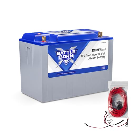 100Ah 12V Heated Lithium-Ion (LiFePO4) RV, Marine, Solar, & Off G...