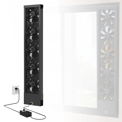 29.5-31.5 Inch Vertical Window Exhaust Fan for Sliding Windows Slim Attach Firmly to Window Top and Bottom Frame Tool-Free Installation Variable Speeds for Bedroom Kitchen Attics Pet Smoking Room