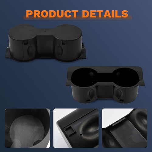 Portavasos para piso compatible con Chevy Suburban y GMC Yukon XL 2015-2020 miniatura 6