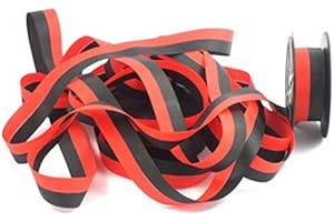 Smith Corona Typewriter Ribbon: Crisp Black and Red Ink on Twin Spools