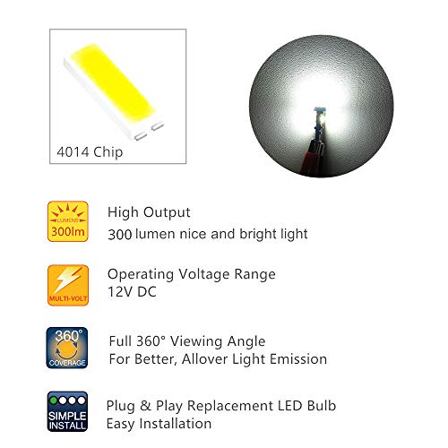Kit de 11 bombillas LED para tablero Chevrolet Tahoe 2000-2002 miniatura 4