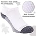 Sunew 6 Pairs Boys Girls Ankle Socks for Kids 4-6 Years Running, Jumping, or Playing-97 Polyester, 3 Spandex Comfortable Athletic Low Cut Sock Pack, Wicks Moisture, Fashionable Grey
