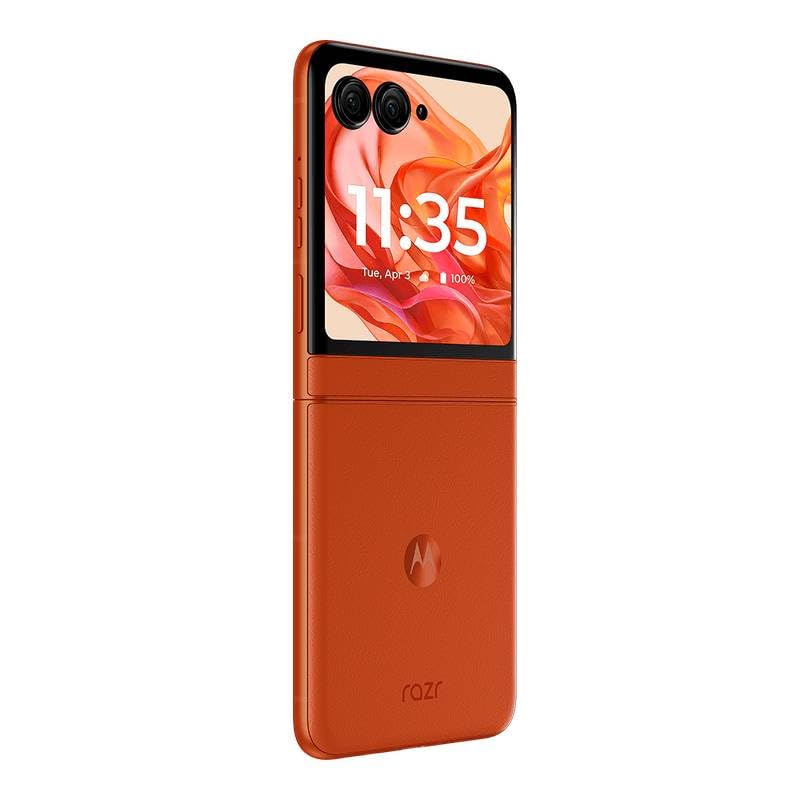 Motorola RAZR 50 Orange (12GB RAM/512GB), 50MP, Unlocked Cell