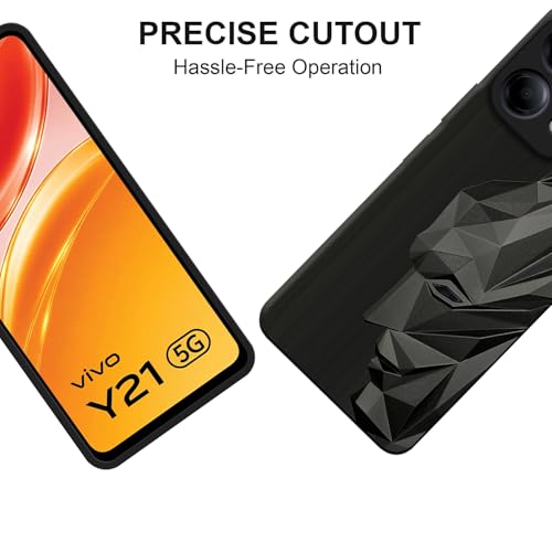 Image of VIDO Exclusive Soft Back Case Cover for Vivo Y21 5G / Vivo Y11 5G (Shock Proof |360 Degree Complete Protection)