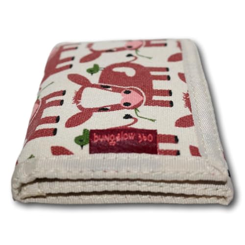 bungalow 360 Trifold Vegan Wallet (Cow)2