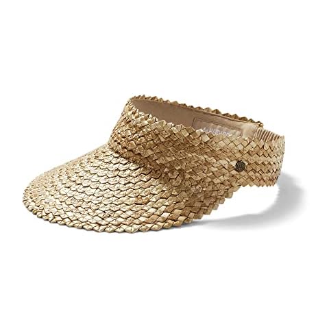 Hemlock Hat Co. Capri Visor, Honeycomb, One Size Cover