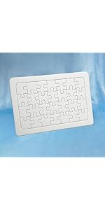 Amazon | お絵かき ジグソーパズル 白無地 A6 28ピース 5枚セット