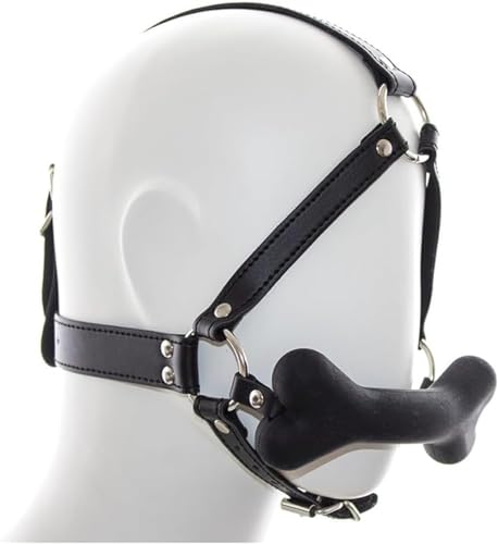 BDSM-Bondage-Gags-Muzzles-Dog-Bone-Mouth-Gag-SM-Erotic-Ball-Gag-Fetish-Slave-Sex-Bondage-Toy-Role-Play