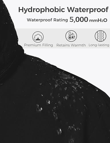 Image of wantdo Men's Big and Tall Winter Coat Parka Jacket with Removable Hood