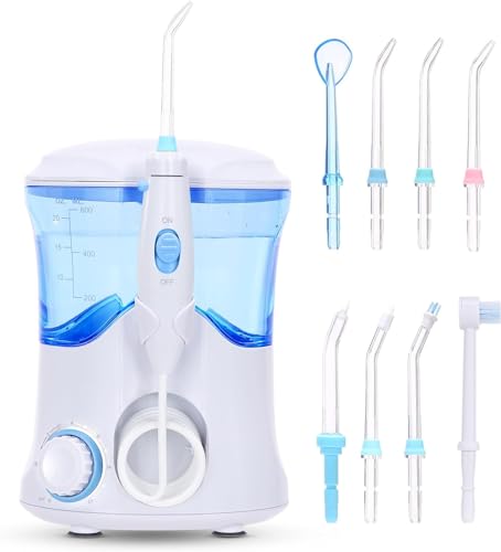 Homuserr POHD62340 Water Flosser, Power Dental Water Flossers For Teeth & Braces Cleaning, Electric Oral Irrigator Water Flosser For Adults & Kids cover