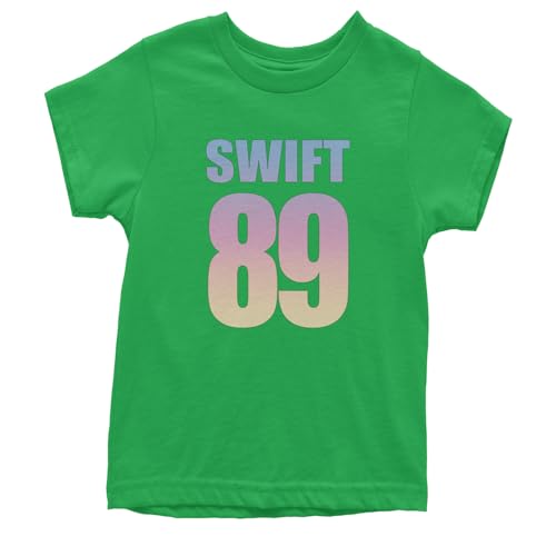 Youth Lover Era Swift 89 T-Shirt Large Kelly Green