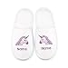 Produktbild Cera & Toys® Einhorn Pantoffel aus kuscheligem Frottee mit Aufdruck Ihres Wunschnamens