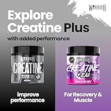 Warrior Creatine Monohydrate Powder + EAA 270g (30 Servings) – Pure Creatine with Essential Amino Acid Supplements for Muscle Recovery & Growth, Pre & Post Workout for Men & Women – Mixed Berry - Image 9
