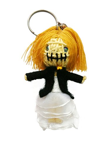 Tiffany Bride of Chucky Chucky Voodoo String Doll Keyring Keychain