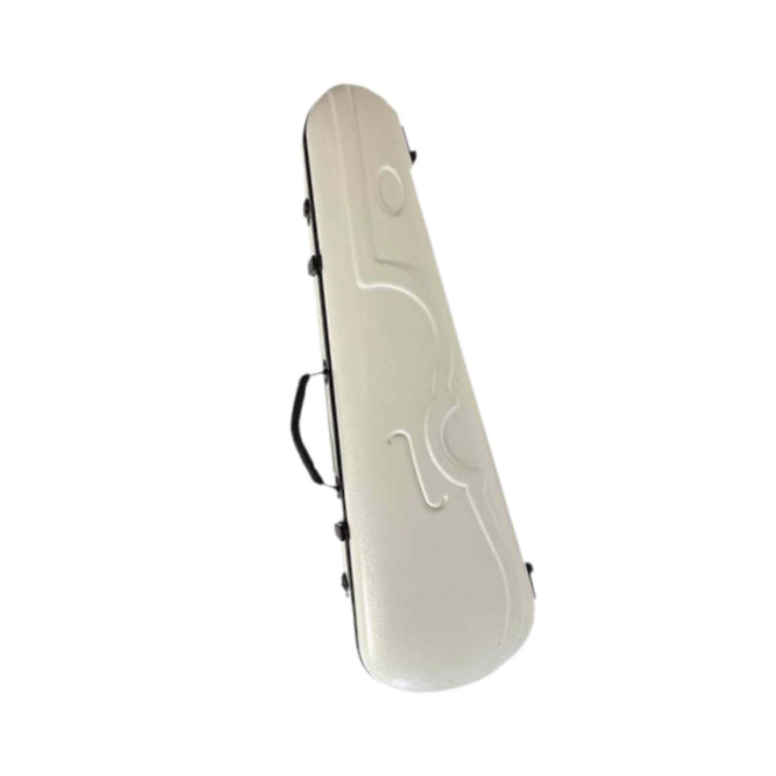 カーボンファイバー製バイオリンケース ホワイト　4/4サイズ Amazon | プロ仕様の4/4バイオリンケース カーボンファイバー製, 白