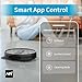 AIRROBO Robot Vacuum Cleaner - Robotic Vacuums with 2800Pa Suction Power, Ideal for Pet Hair, Hard Floors, and Low Carpets - Self-Charging, App Control - 120 Minutes Runtime.