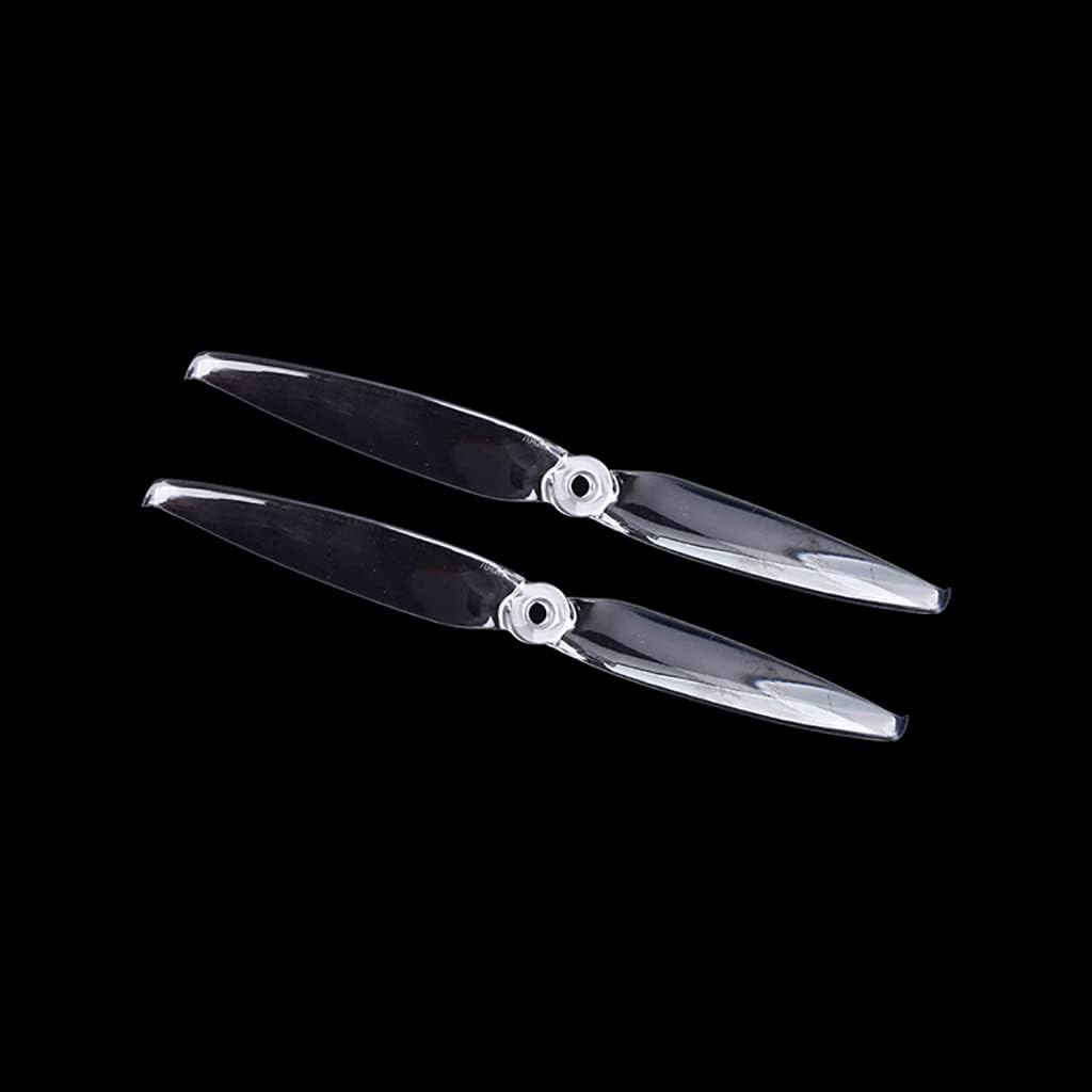 Gemfan 7042 Two Blade Propellers: 2CCW 2CW Propellers - Racing Drone Multicolor Quadcopter Frame Kit Two Front and Two Reverse (Blue)