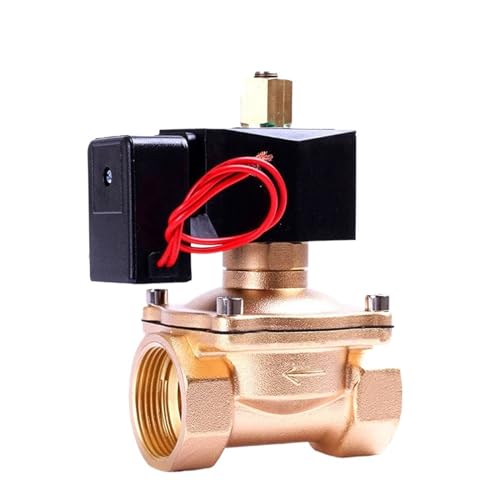 Válvula solenoide de gas de 1-1/4 normalmente abierta compatible con 24VDC 12VDC y 110VAC 2