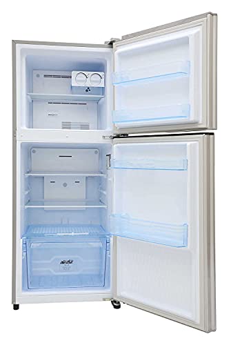 Image of Lloyd 276 L 2 Star Inverter Frost Free Double Door Refrigerator (GLFF282AHGT1PB, Hairline Grey)