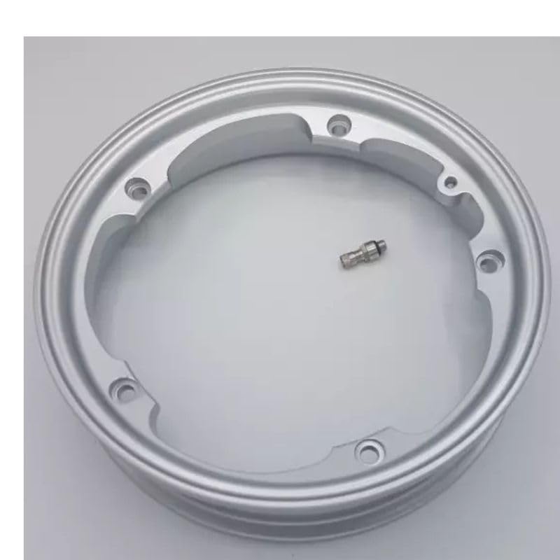 Cerchio In Lega COMPLETO Tubless VMC 2.10-10 Argento Verniciato Per Vespa