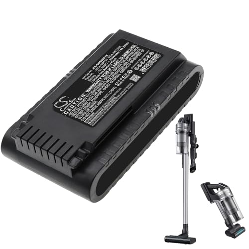 TUPower Batterie de rechange 2000 mAh compatible avec Samsung Jet 75, Jet 75 Premium, Jet 90, Jet 90 Elite, VCA-SBT90, VCA-SBT90E, DJ96-00221A, VS9000,...