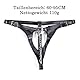 Damen Leder String Einstellbar Unterwäsche G-String Tanga Sexy Keuschheitsgürtel für Frauen SM Bondage PU Leder String Frau Keuschheitsgürtel Frauen Lackleder Bikini Slips SM Bondage Sexspielzeug
