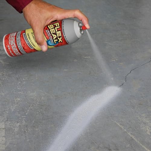 Image of Flex Seal, 14 oz, Black, Stop Leaks Instantly, Waterproof Rubber Spray On Sealant Coating, Perfect for Gutters, Wood, RV, Campers, Roof Repair, Skylights, Windows, and More
