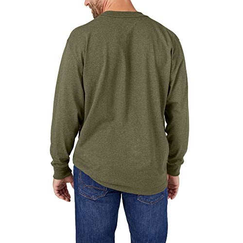 Image of Dickies Men's Big and Tall Long Sleeve Heavyweight Crew Neck
