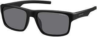 Polaroid PLD 3018/s Sunglasses, DL5/Y2 Matte Black, 55