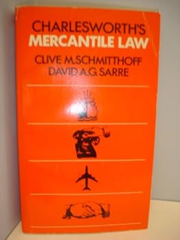 Paperback Charlesworth's Mercantile law Book