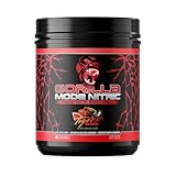 Gorilla Mind - Gorilla Mode Nitric Upgraded Stimulant Free Pre-Workout – Best Tasting and Most Effective Stimulant Free Pre-Workout/Massive Pumps · Vasodilation · Power / 784 Grams (Tigers Blood)