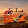 OMPHOBBY M2 EVO MK2 RC Helicopter for Adults Dual Brushless Motors Direct-Drive 6 Channel RC Helicopters Outdoor, Superior 3D Remote Control Plane Gifts Newly Upgraded Mini Drone BNF White