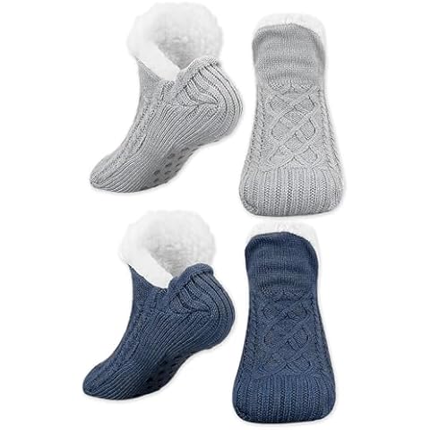 JSTHHTT Fluffy Non-Slip Slipper Socks Cover