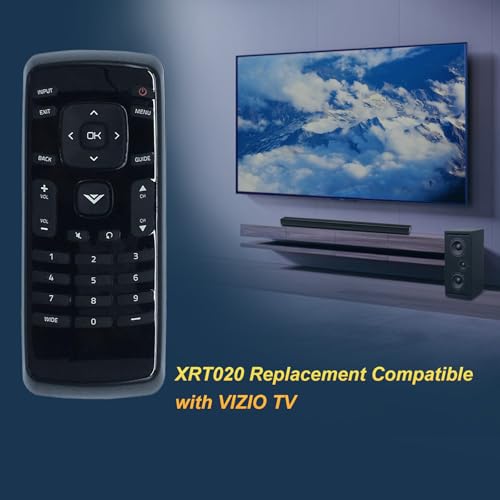 Image of New TV Remote XRT020 Fit for VIZIO LED HDTV D32hn-E0 D43n-E1 D32hn-D0 E280-B1 D32hn-E1 D39hn-E0 D60n-E3 D50n-E1 D28h-C1 D32h-C0 D32-D1 D24-D1 D24hn-D1 D40n-E3 D32hn-D1 D55n-E2 D32hnx-E1 E320-B2