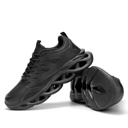Image of Men's Road-Running-Shoes Walking Fashion Athletic Sneakers Working Gym Comfort Lightweight Mesh Soft Sole Shoes