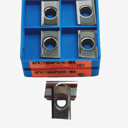 10 Piezas Fresas Carburo APKT1604PDFR-MA3/MA/G2 H01 miniatura 3